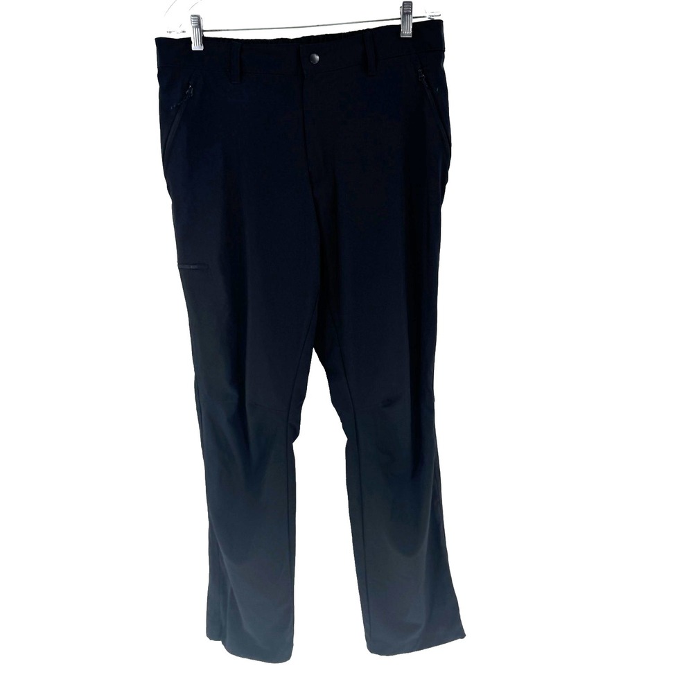 Columbia Hiking Pants Men's 36 Black Fishing Outdoors‎ Stretch Backpacking Camp